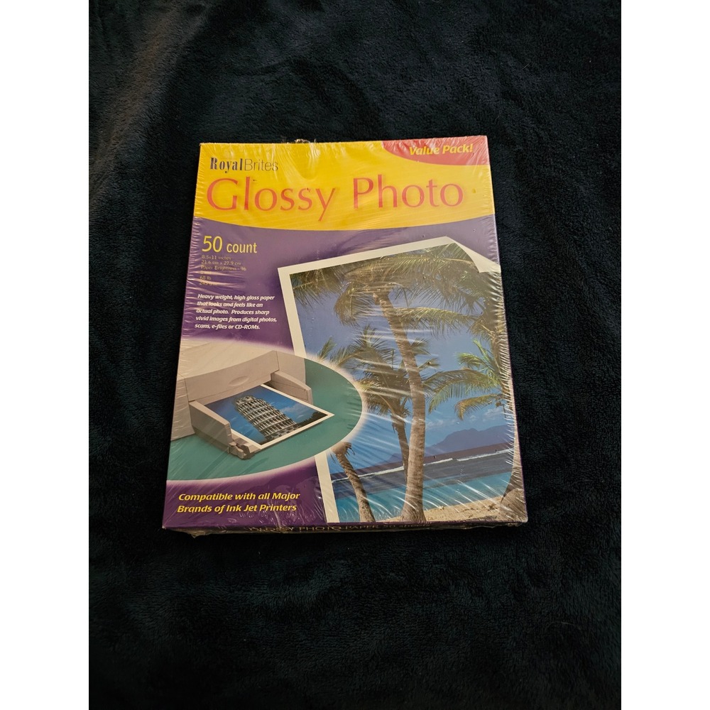 package of Royal Brites Glossy Photo Paper.